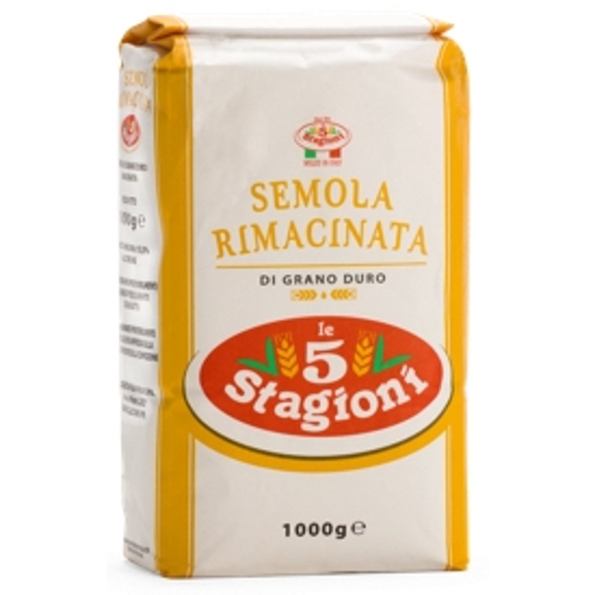 Le 5 Stagioni Semola Rimacinata di Grano Duro (grossa) 10kg
