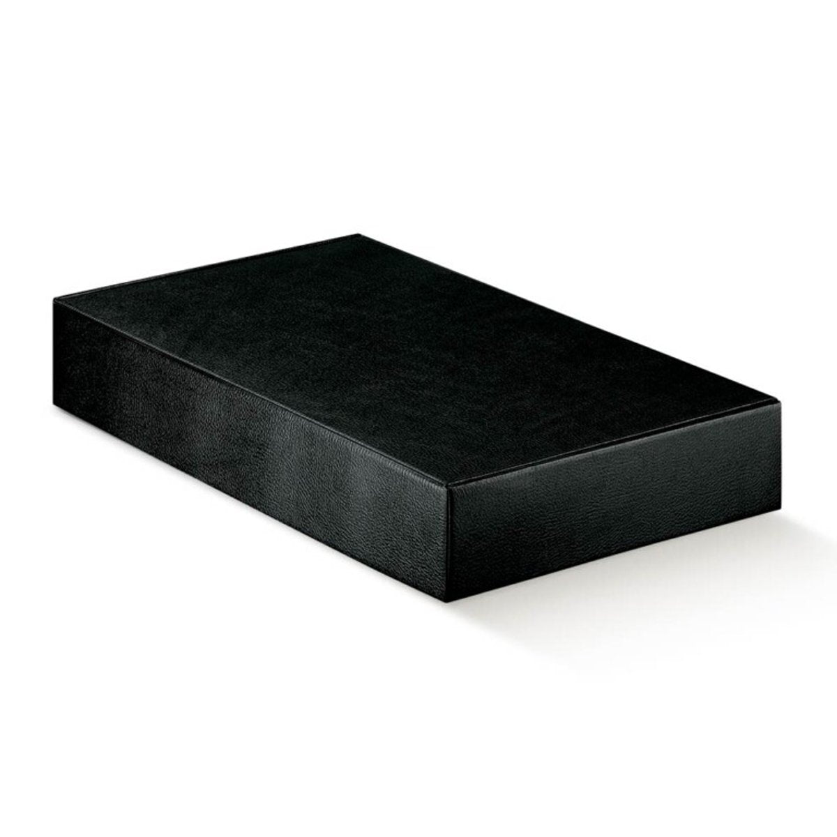 Luxe wijndoos zwart - 6 flessen