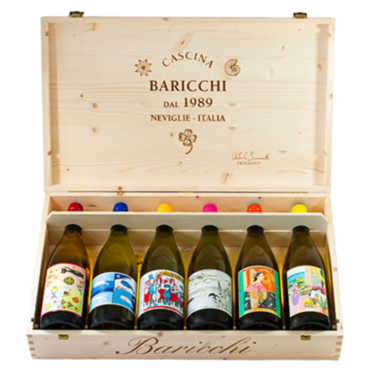 Cascina Baricchi CheCha Vino Bianco 6x 0,75 ltr. BOÎTE