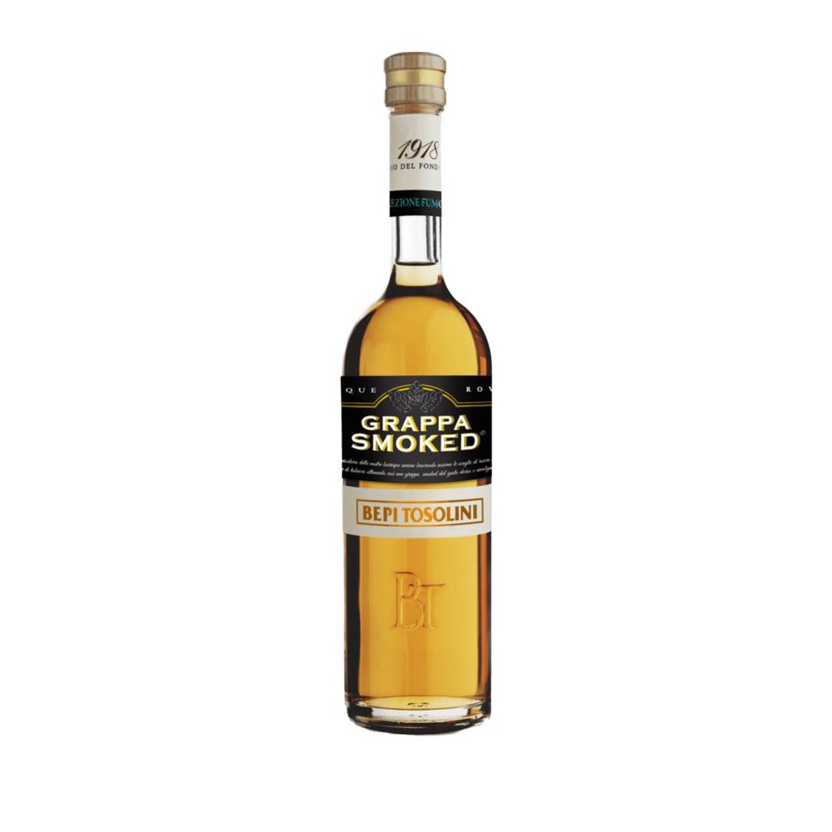 Bepi Tosolini Grappa Smoked 40% vol. BOX 0,50 ltr.