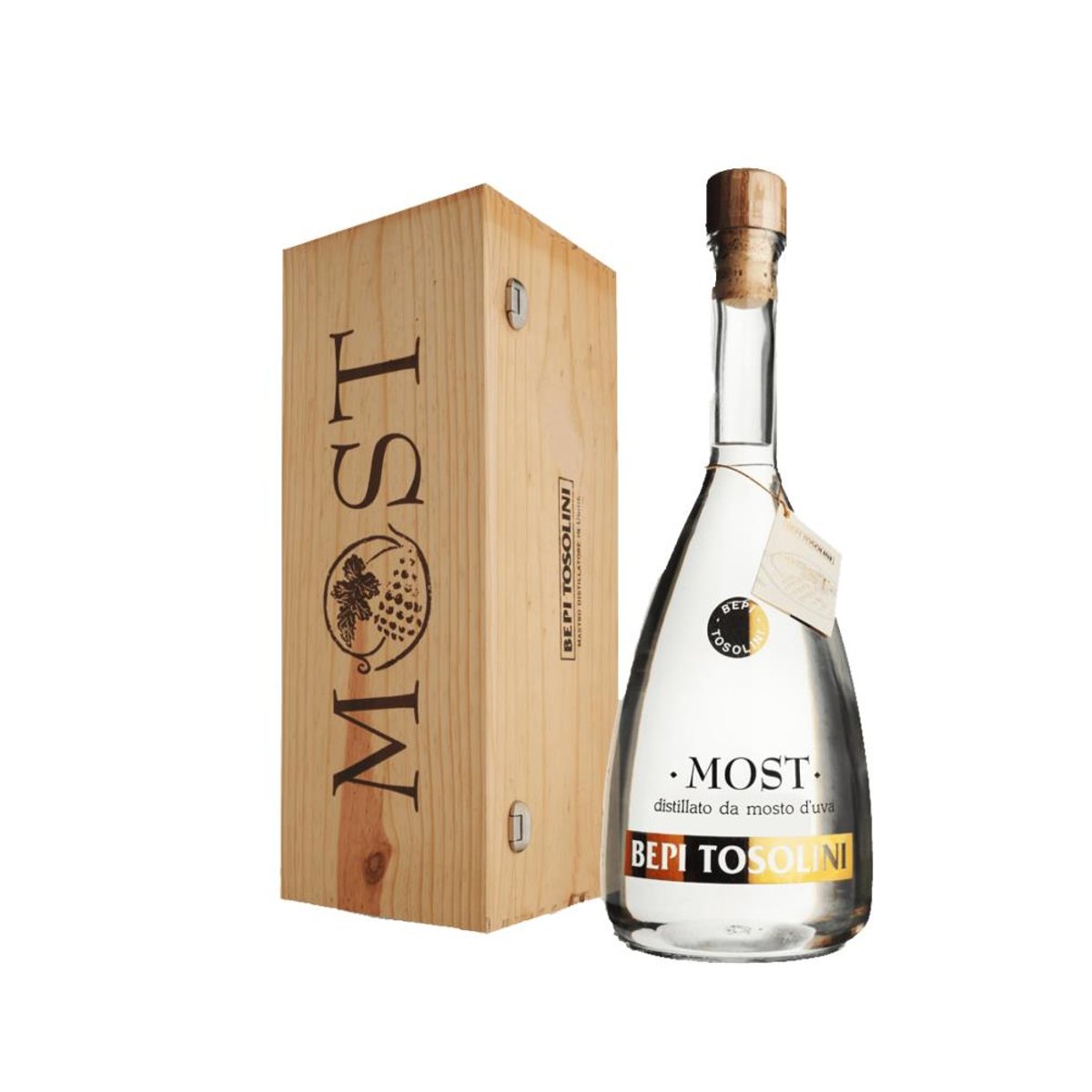 Bepi Tosolini Acquavite Most 40% vol. 3,00 BOX ltr.