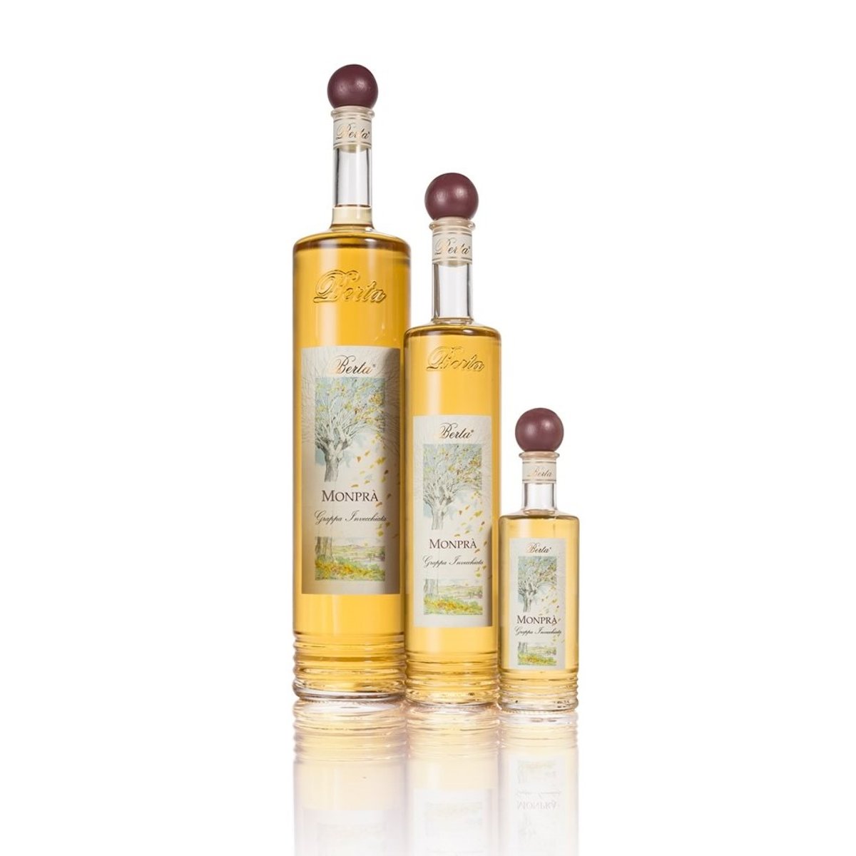 Berta Grappa Monpra Invecchiata 40% 1,50 ltr.