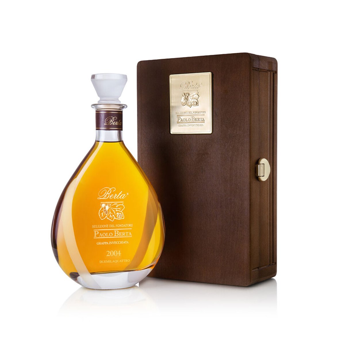 Berta Grappa Riserva Fondatore Paolo Berta 43% 2005 0,70 ltr