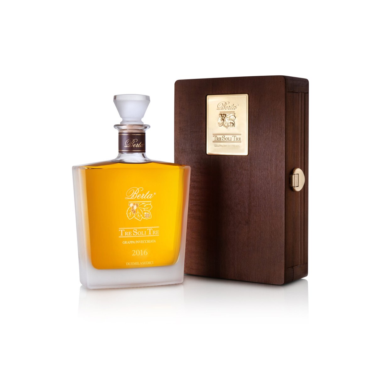 Berta Grappa Tre Soli Tre Grappa di Nebbiolo 43% 2017 0,70 ltr.