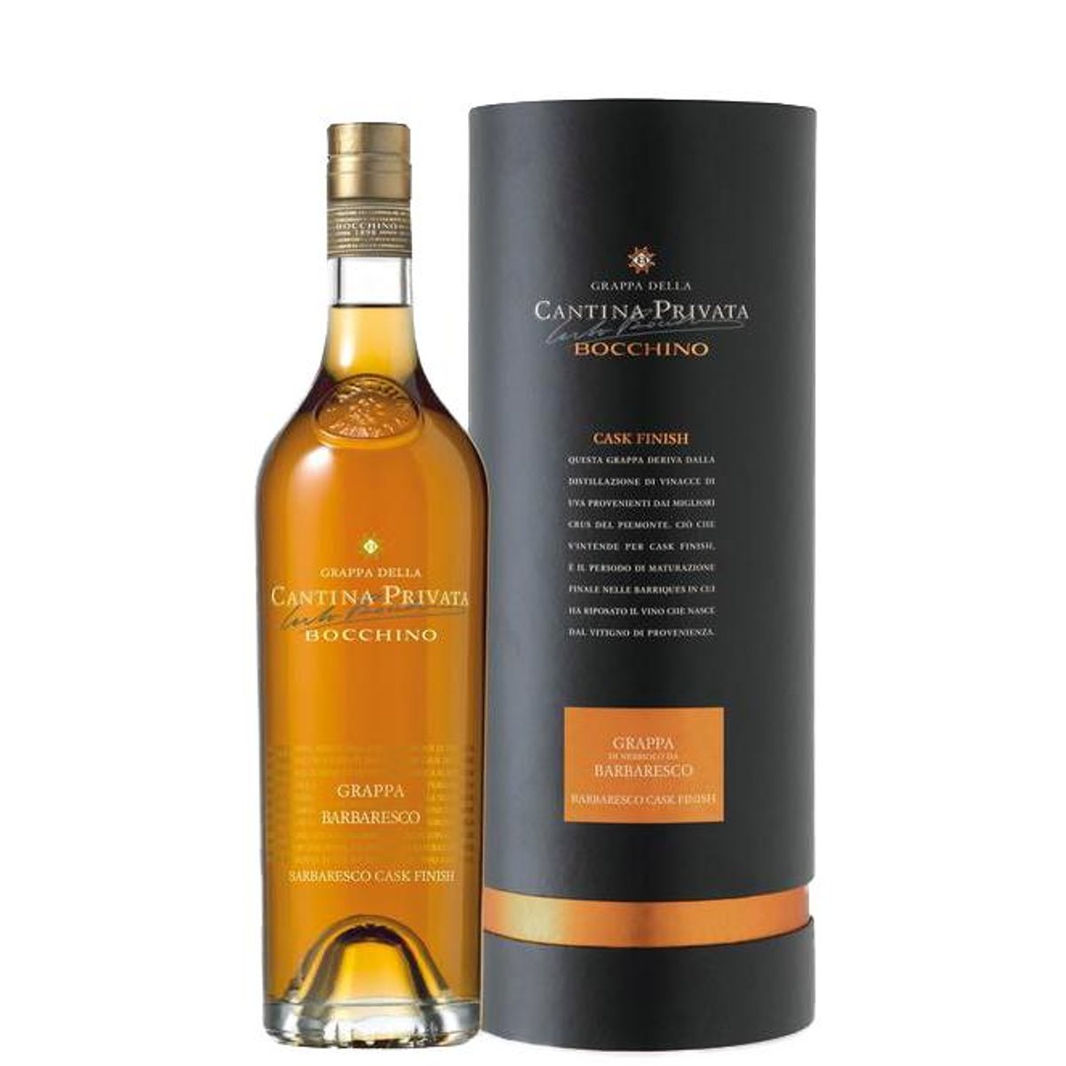 Bocchino Grappa Cantina Privata Barbaresco Cask 42% 0,70 ltr.