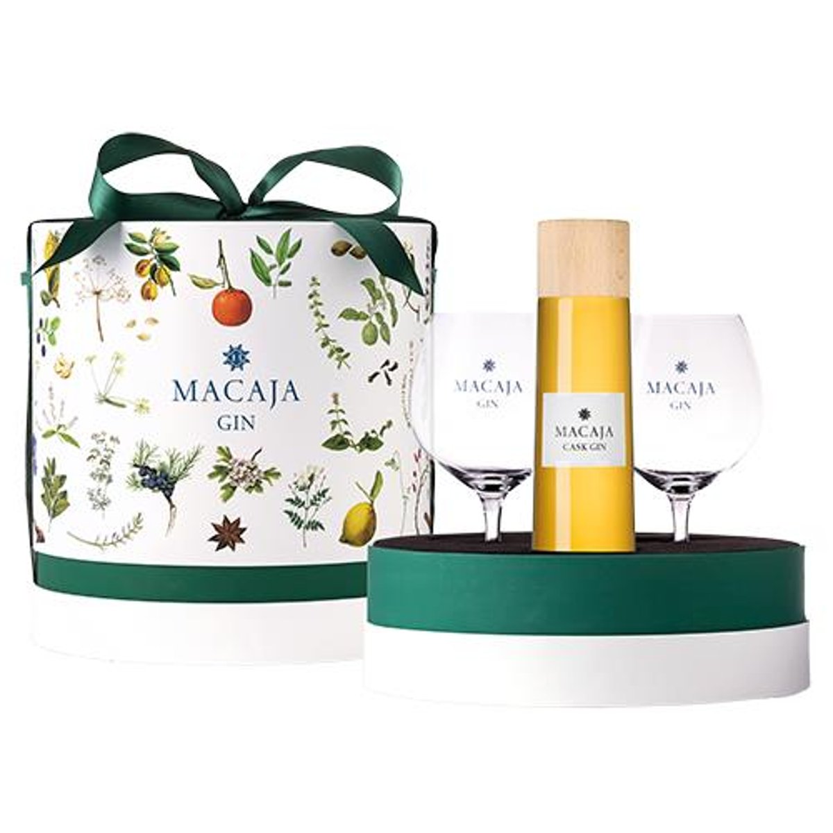 Bocchino Gin Macaja Cask 46,8% 0,50 ltr. BOX