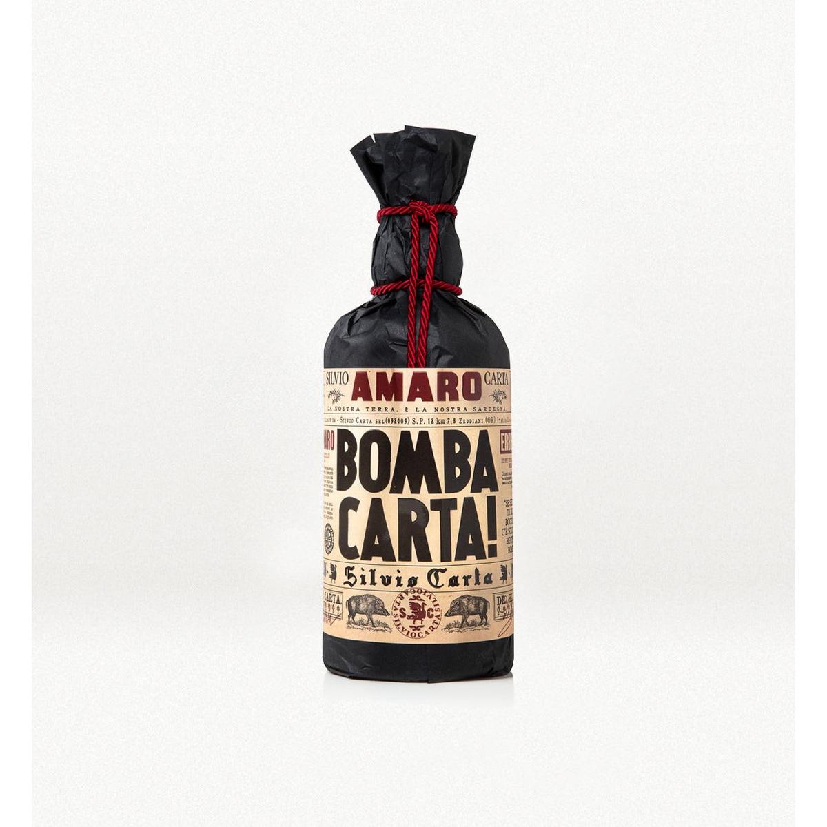 Silvio Carta Amaro Bomba Carta! 33% 0,70 ltr.