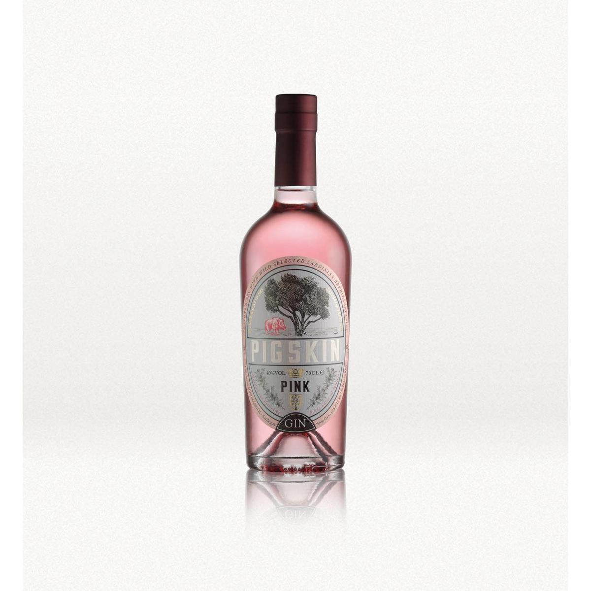 Silvio Carta Pig Skin Pink Gin 40% 0,70 ltr.
