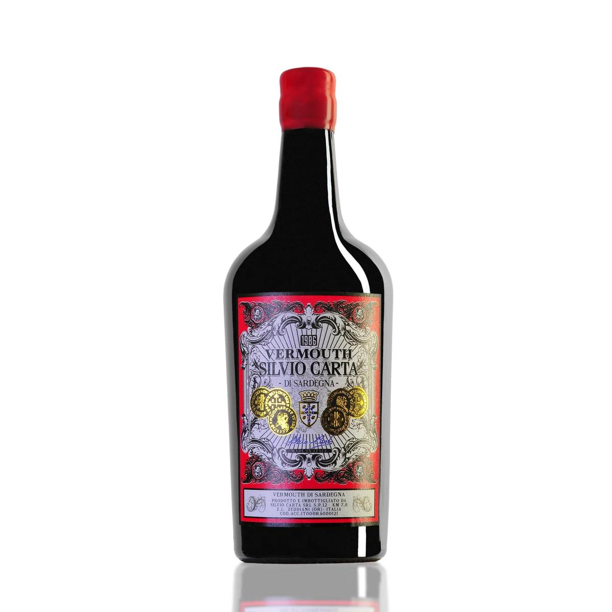 Silvio Carta Vermouth Rosso di Sardegna 18% 0,75 ltr.