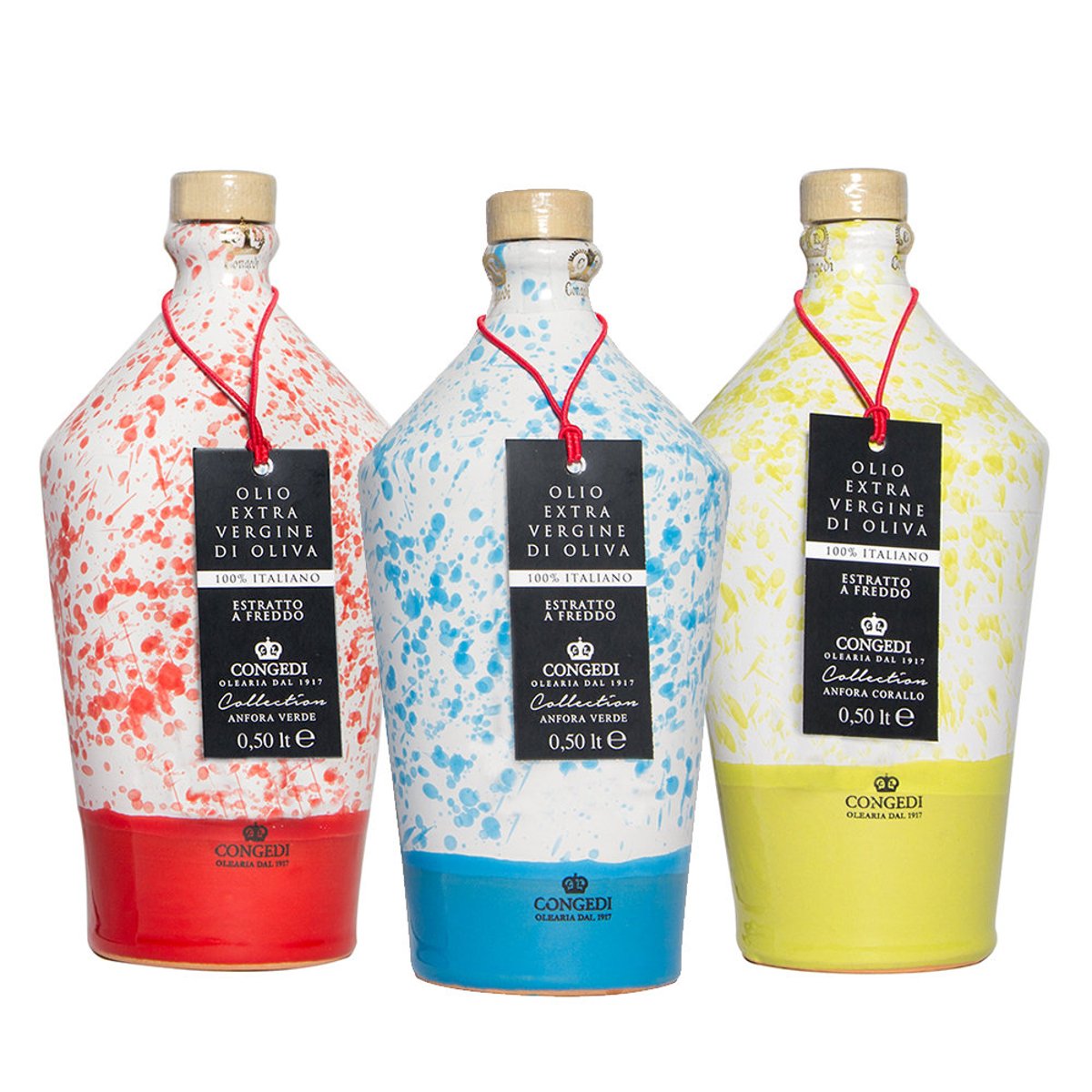 Congedi Olio Extra Vergine 100% Italiano Anphora Collection 0,50 ltr.