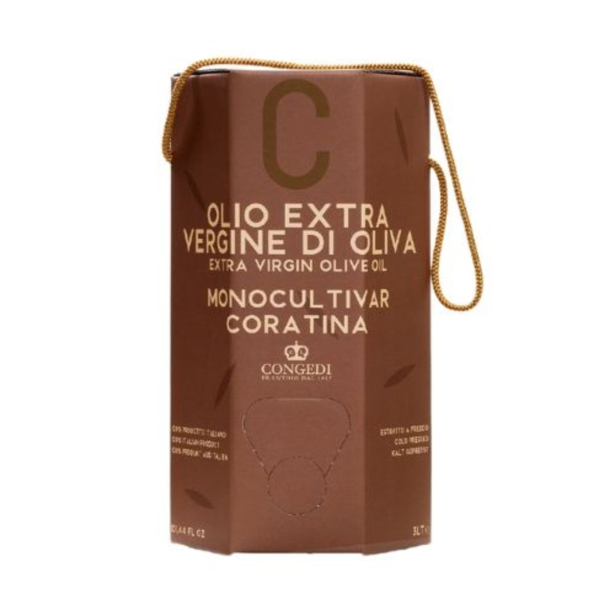 Congedi Olio Extra Vergine Monocultivar Coratina DOP 3,00 ltr.