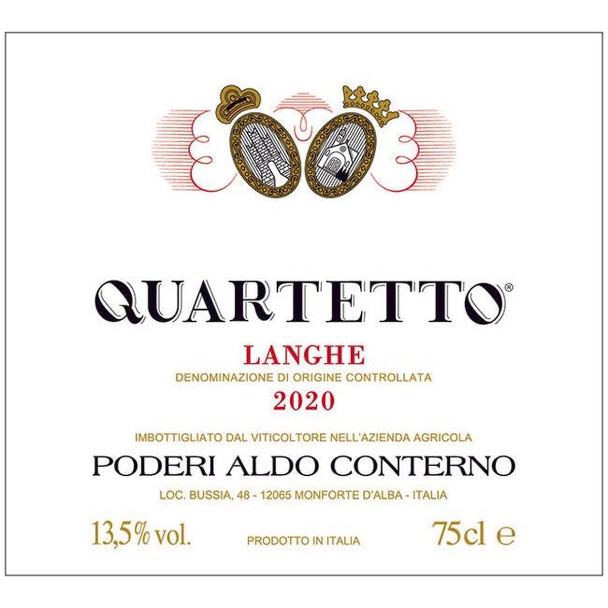 Conterno Aldo Il Quartetto Langhe Rosso DOC 0,75 ltr.