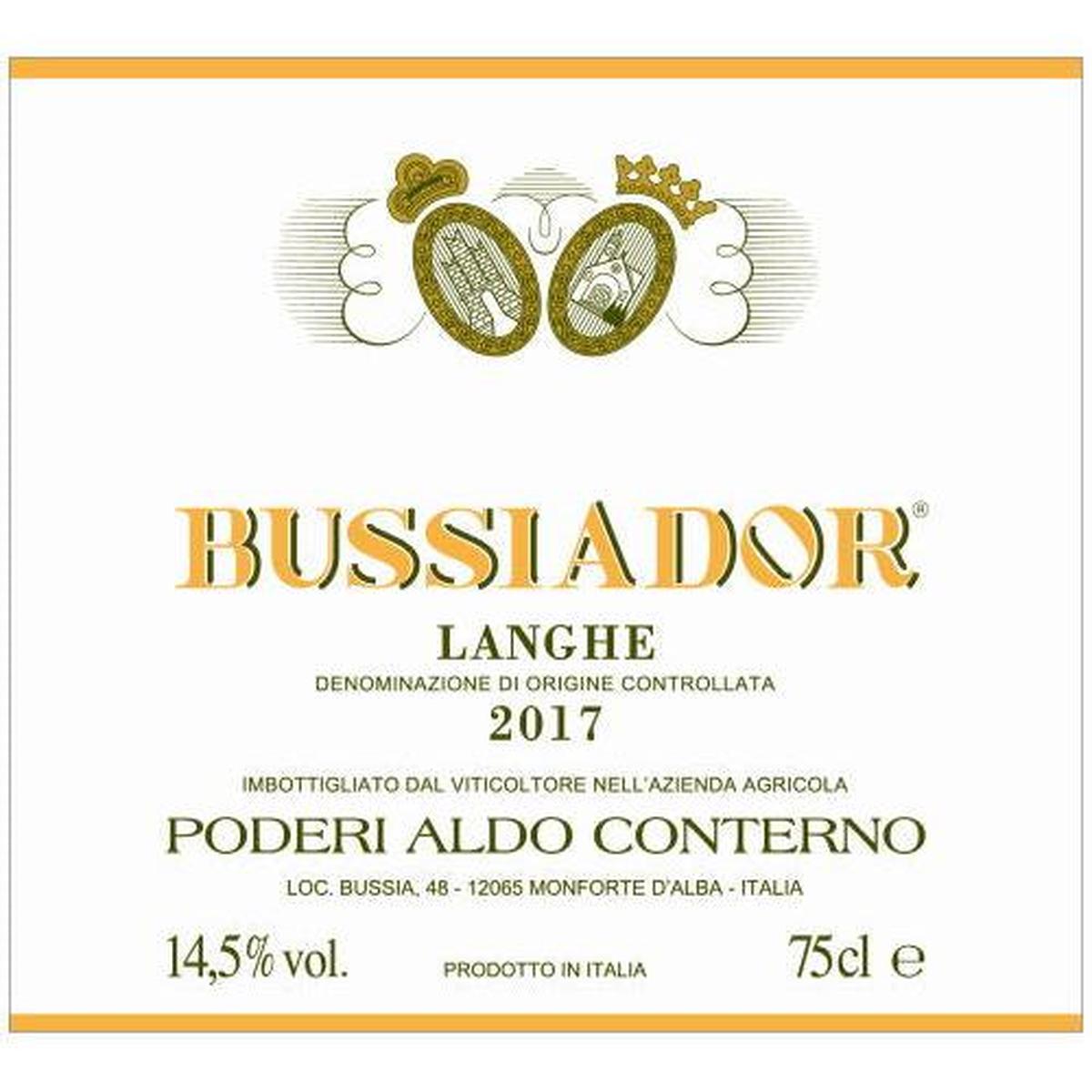 Conterno Aldo Bussiador Chardonnay Langhe DOC 0,75 l.