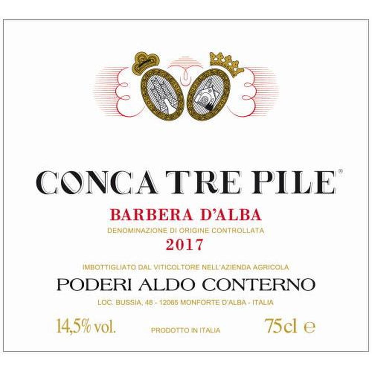Conterno Aldo Barbera d'Alba Conca Tre Pile 0,75 ltr.