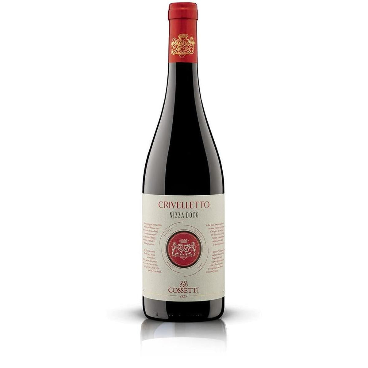 Cossetti Crivelletto Barbera Nizza DOCG 0,75 ltr.