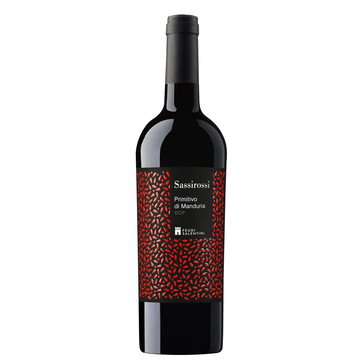 Feudi Salentini Sassirossi Primitivo di Manduria 0,75 l.