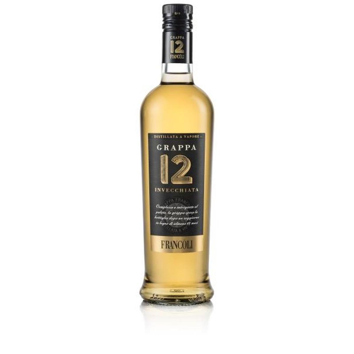 Francoli Grappa 12 Stravecchia 40% 0,70 ltr.