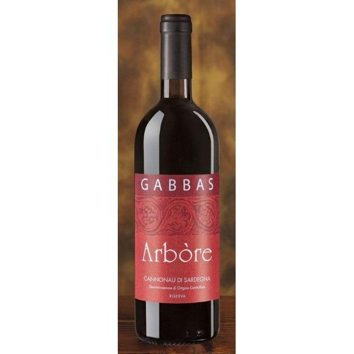 Gabbas Arbore Cannonau di Sardegna Riserva 0,75 ltr.