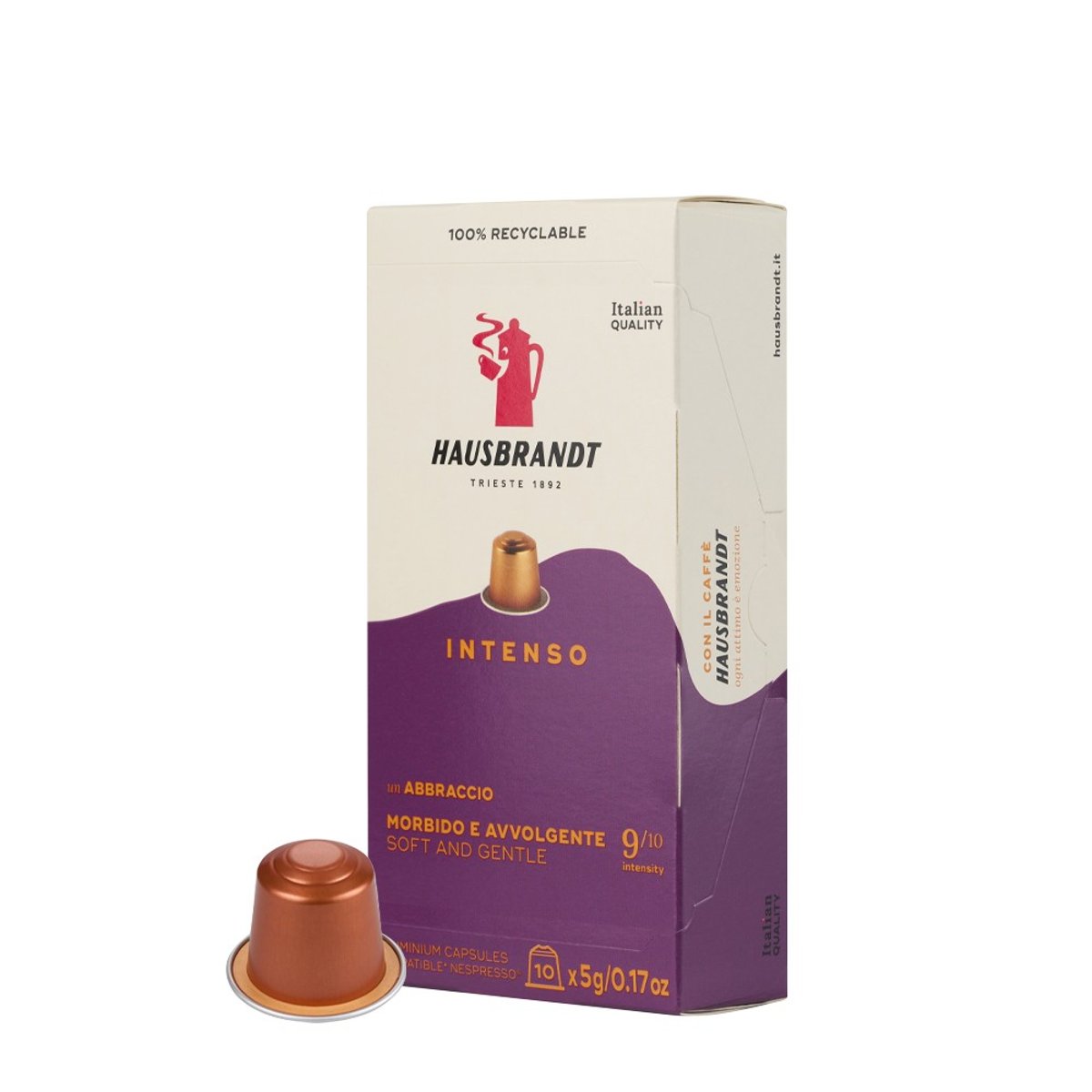 Hausbrandt Capsule Nespresso Intenso 10 st.