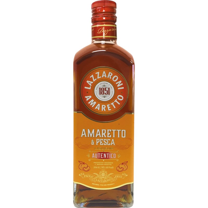 Lazzaroni Amaretto & Pesca 24% 0,70 ltr.