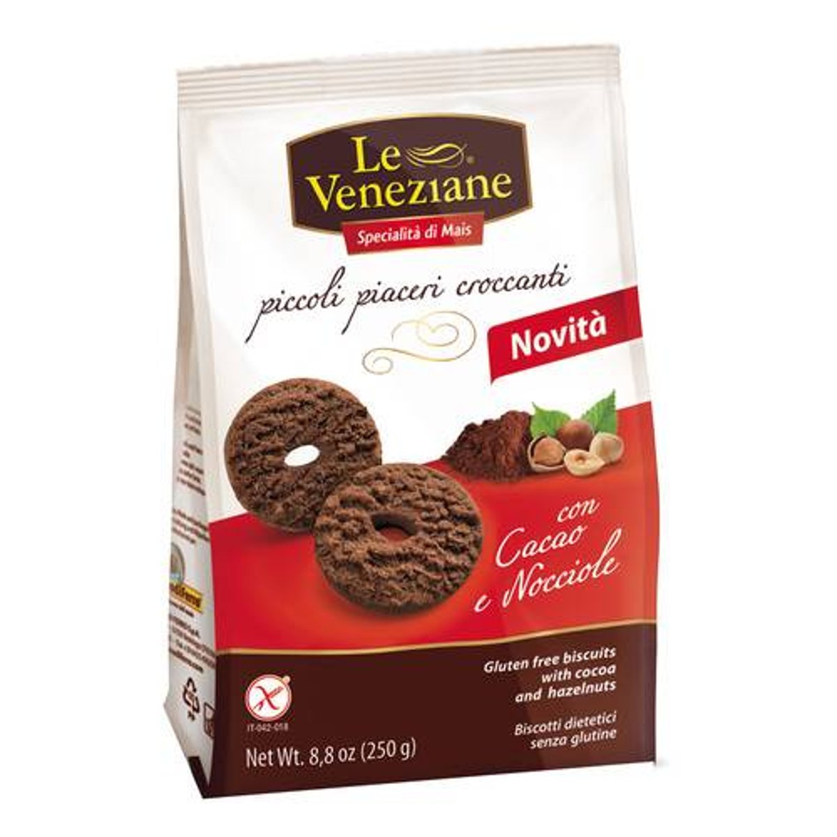 Molino di Ferro Le Veneziane con Cacao e Nocciole 250gr