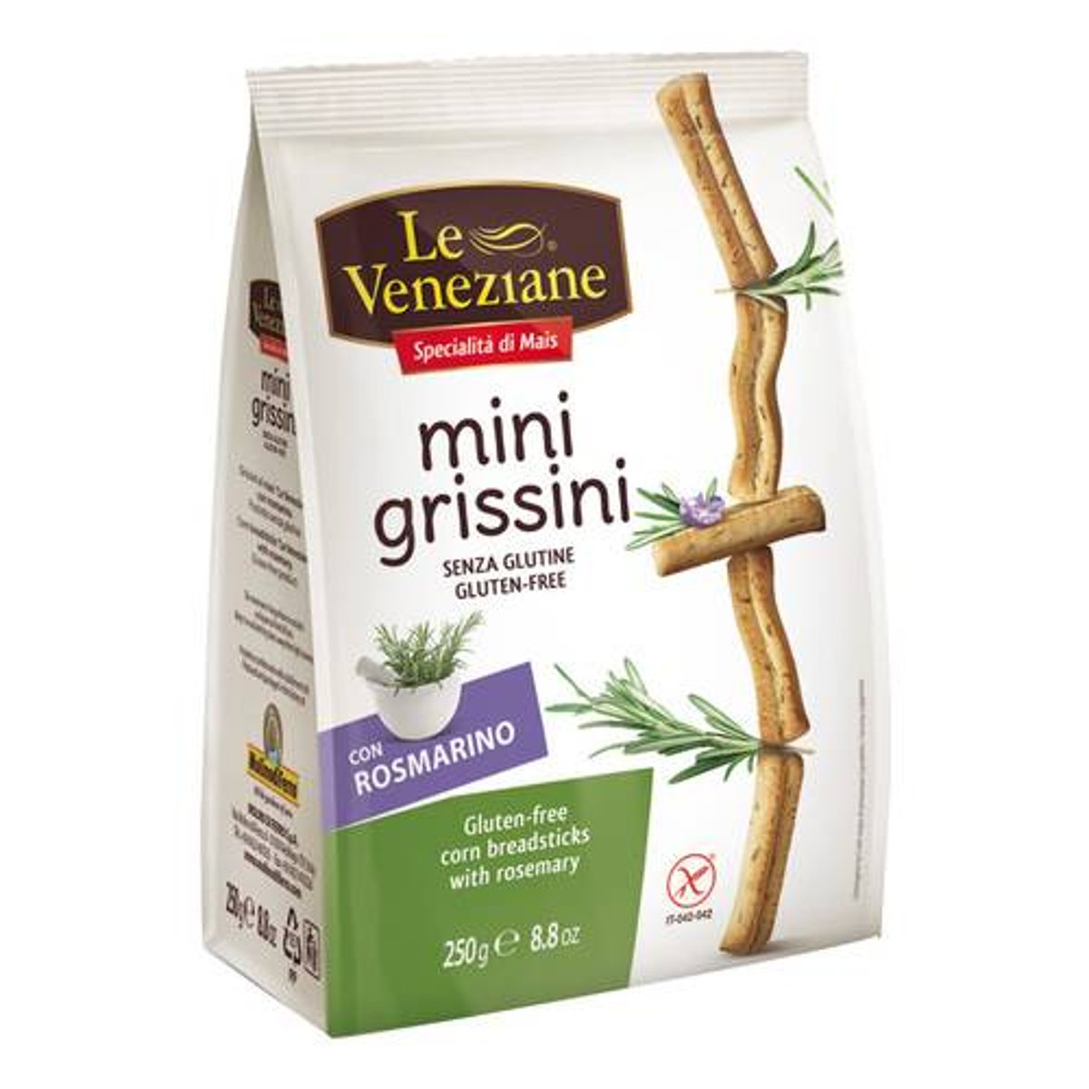 Molino di Ferro Le Veneziane Mini Grissini Rosmarino 250gr