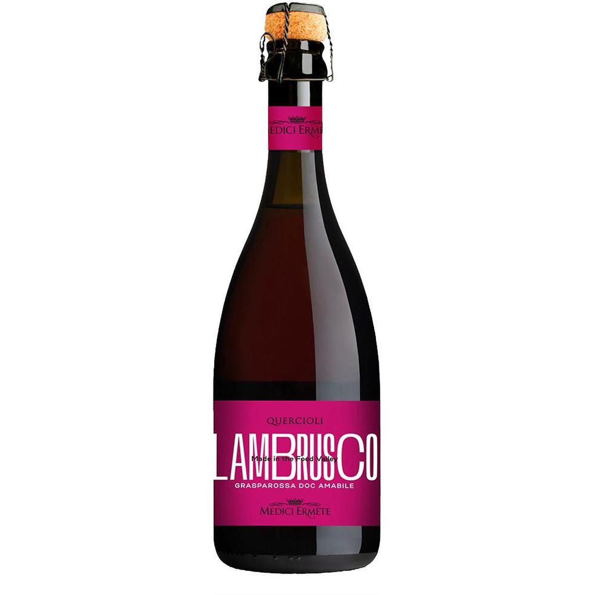 Medici Ermete Lambrusco Quercioli Rosso Dolce DOC 0,75 l.