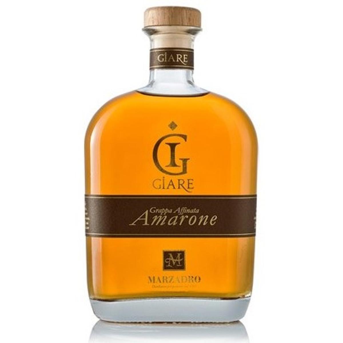 Marzadro Grappa Giare Amarone 41% 0,70 ltr.