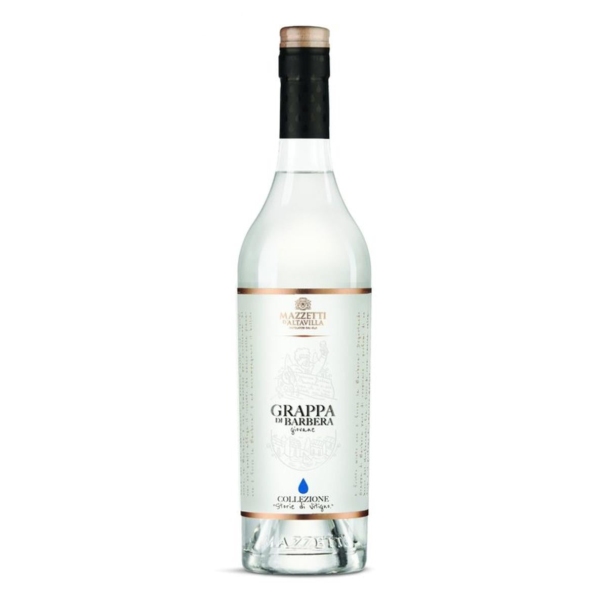 Mazzetti Grappa di Barbera 43% 0,70 ltr.