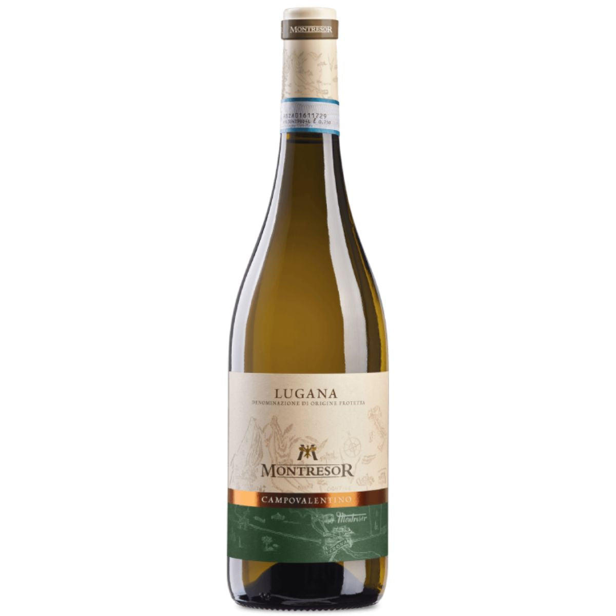 Montresor Campovalentino Lugana DOC 0,75 ltr.