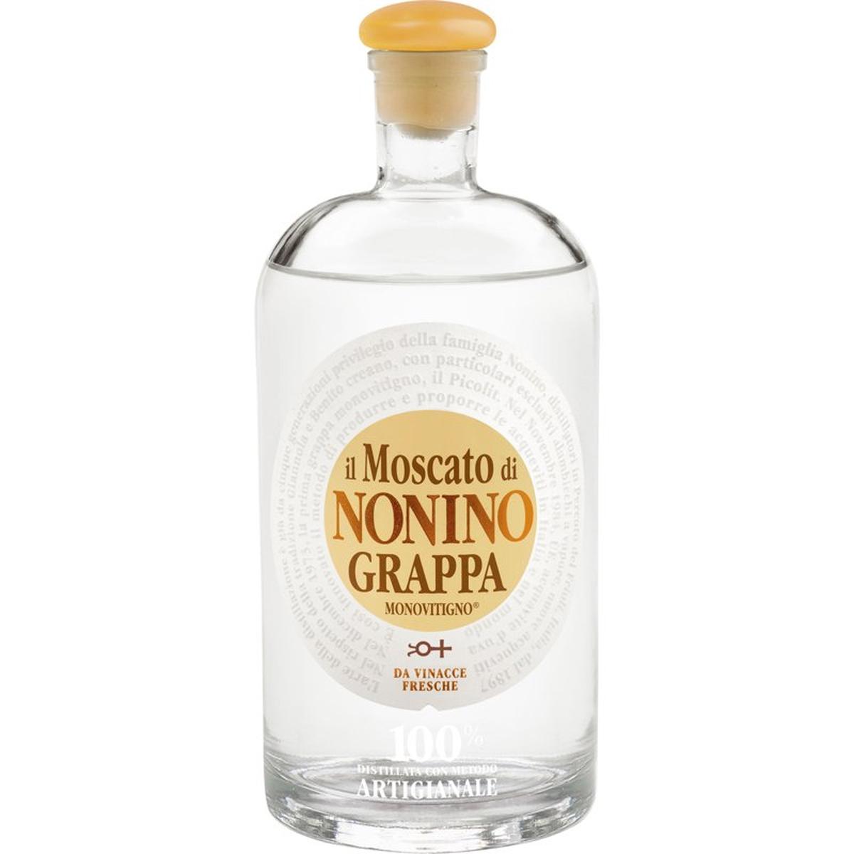 Nonino Grappa Monovitigno Il Moscato 41% 0,70 ltr.