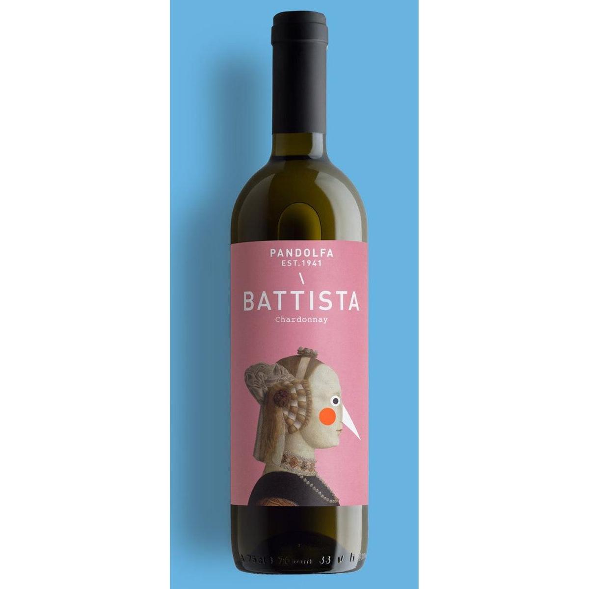 Pandolfa Battista Chardonnay Rubicone IGT 0,75 ltr.