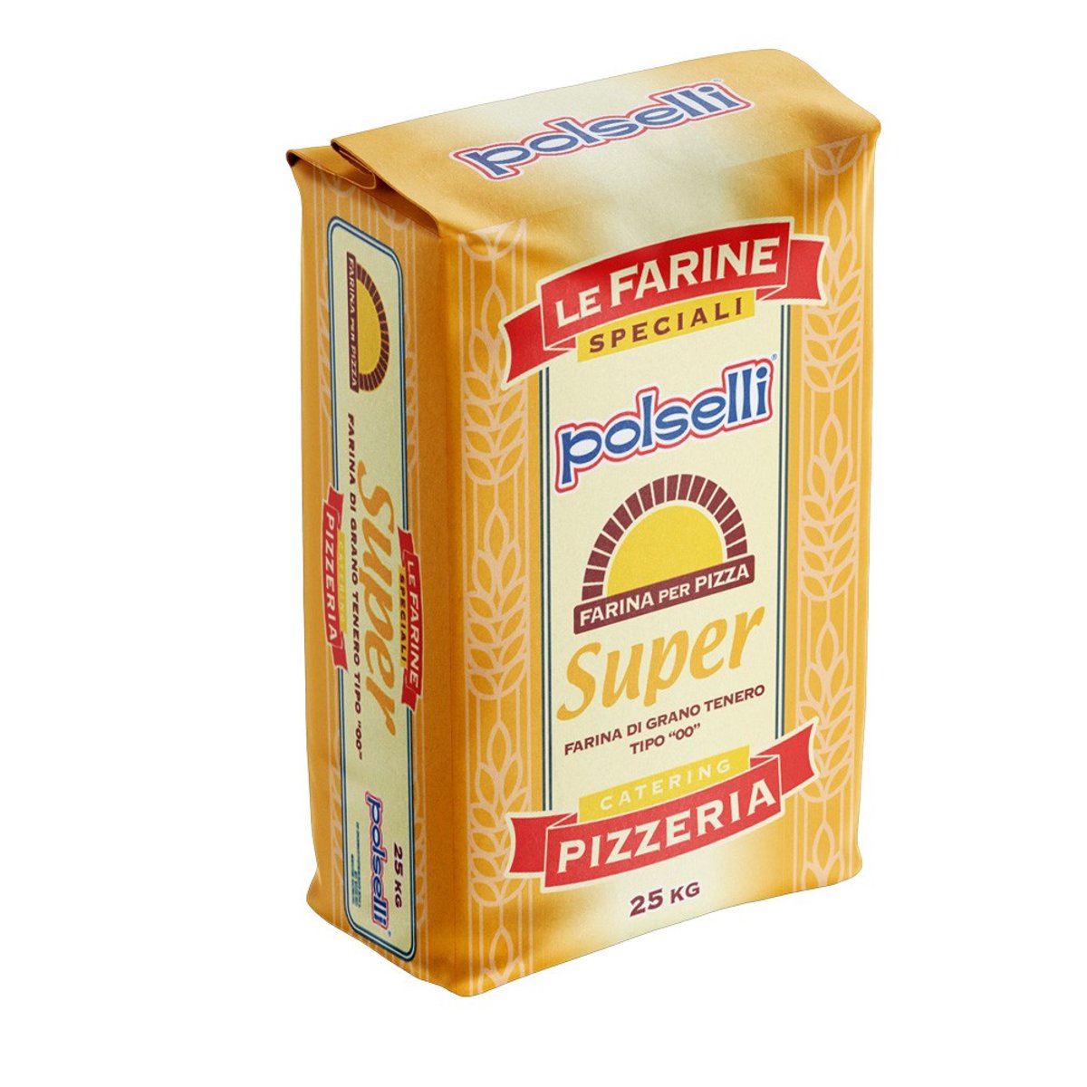 Polselli Super Farina Grano Tenero Tipo 00 per Pizza 25kg