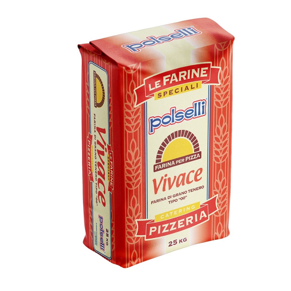 Polselli Vivace Farina Grano Tenero Tipo 00 per Pizza 25kg