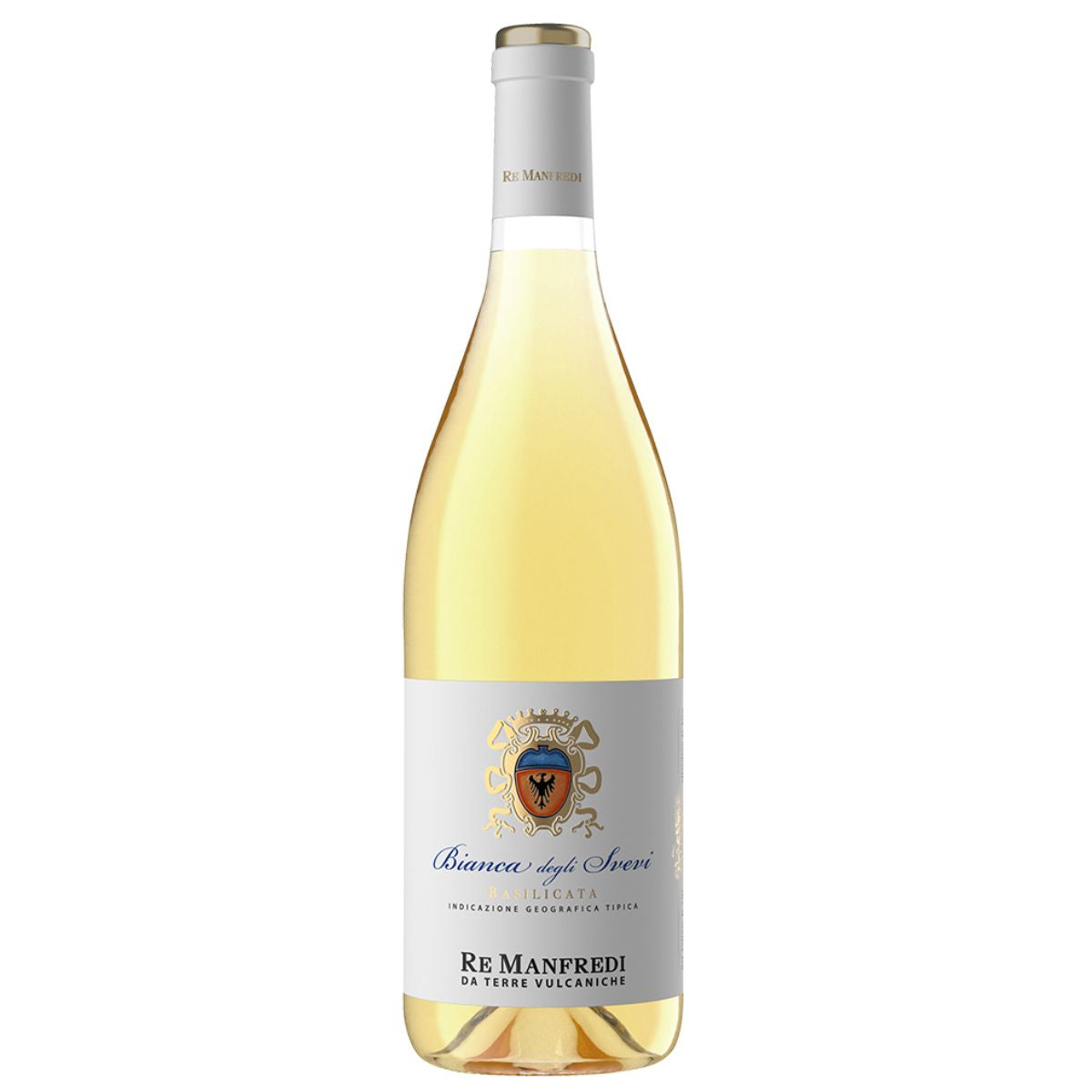 Re Manfredi Bianca degli Svevi Bianco Basilicata IGT 0,75 ltr.