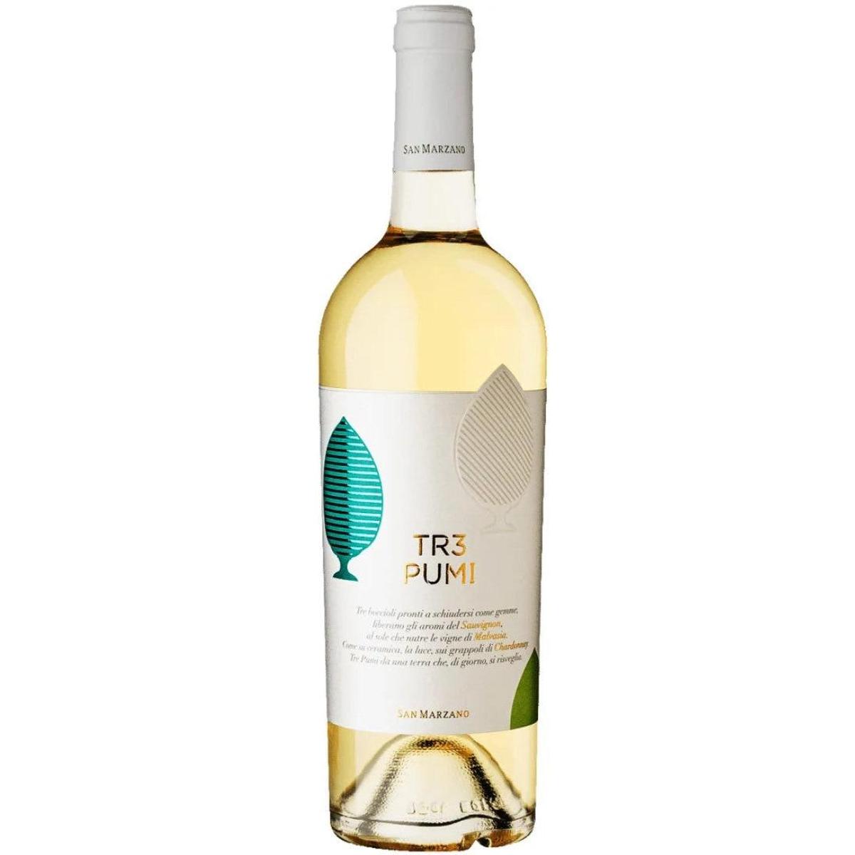 San Marzano TR3 Pumi Bianco 0,75 ltr.