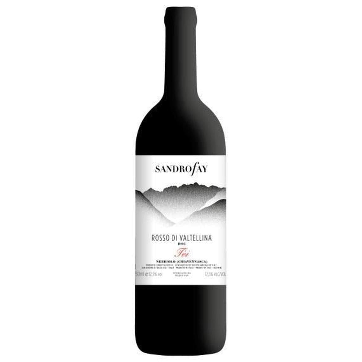 Sandro Fay Rosso di Valtellina Tei DOCG 0,75 ltr.