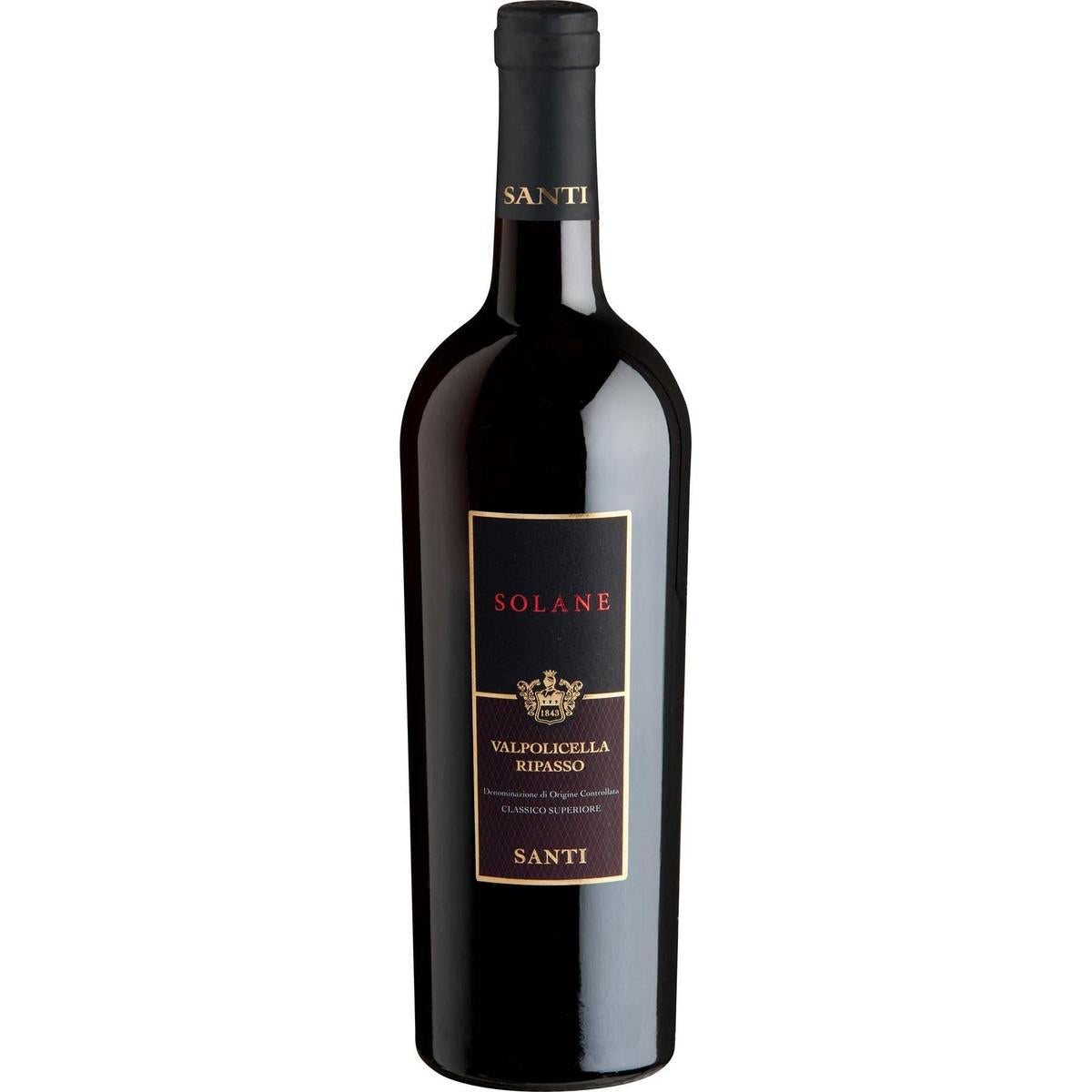 Santi Solane Valpolicella Classico Ripasso DOC 0,75 ltr.