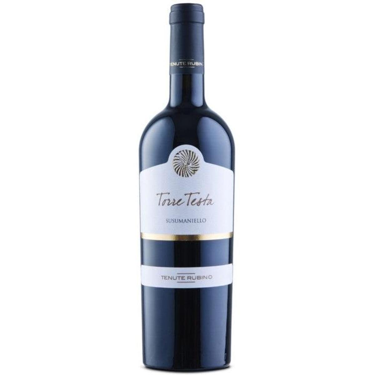 Tenute Rubino Torre Testa Susumaniello Salento 0,75 ltr.