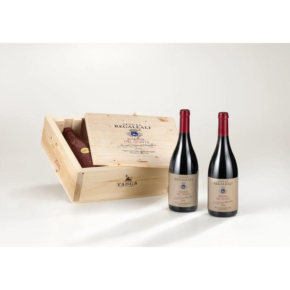 Tasca d'Almerita Rosso del Conte Riserva 3x 0,75 ltr.