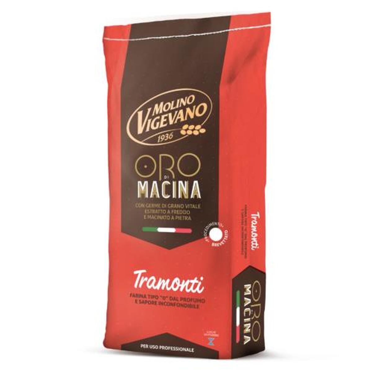 Molino Vigevano Farina Oro Tramonti 0 per Pizza 10kg