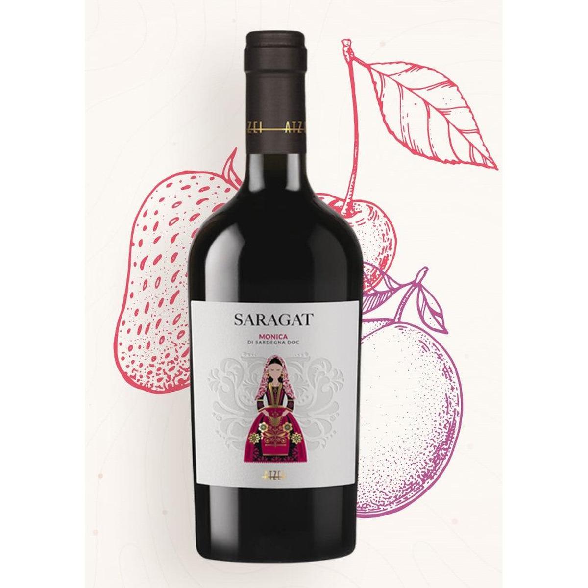 Atzei Saragat Monica di Sardegna DOC 0,75 l.