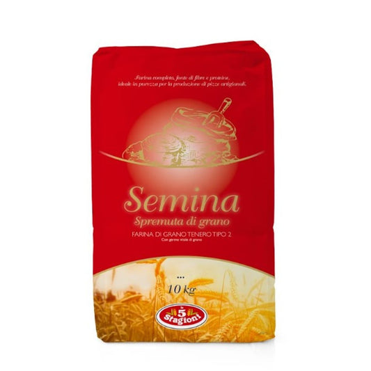 Le 5 Stagioni Semina Farina di Grano Tenero Tipo "2" 10kg