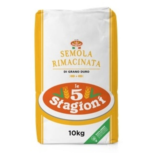 Le 5 Stagioni Semola Rimacinata di Grano Duro 10kg
