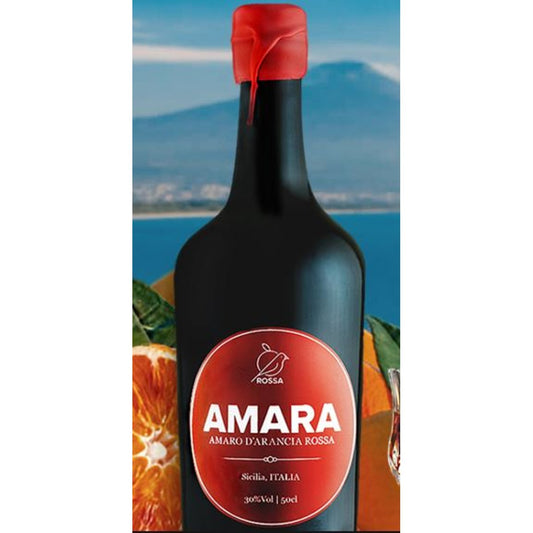 Rossa Sicily Amara Amaro Siciliano 30% 0,50 ltr.