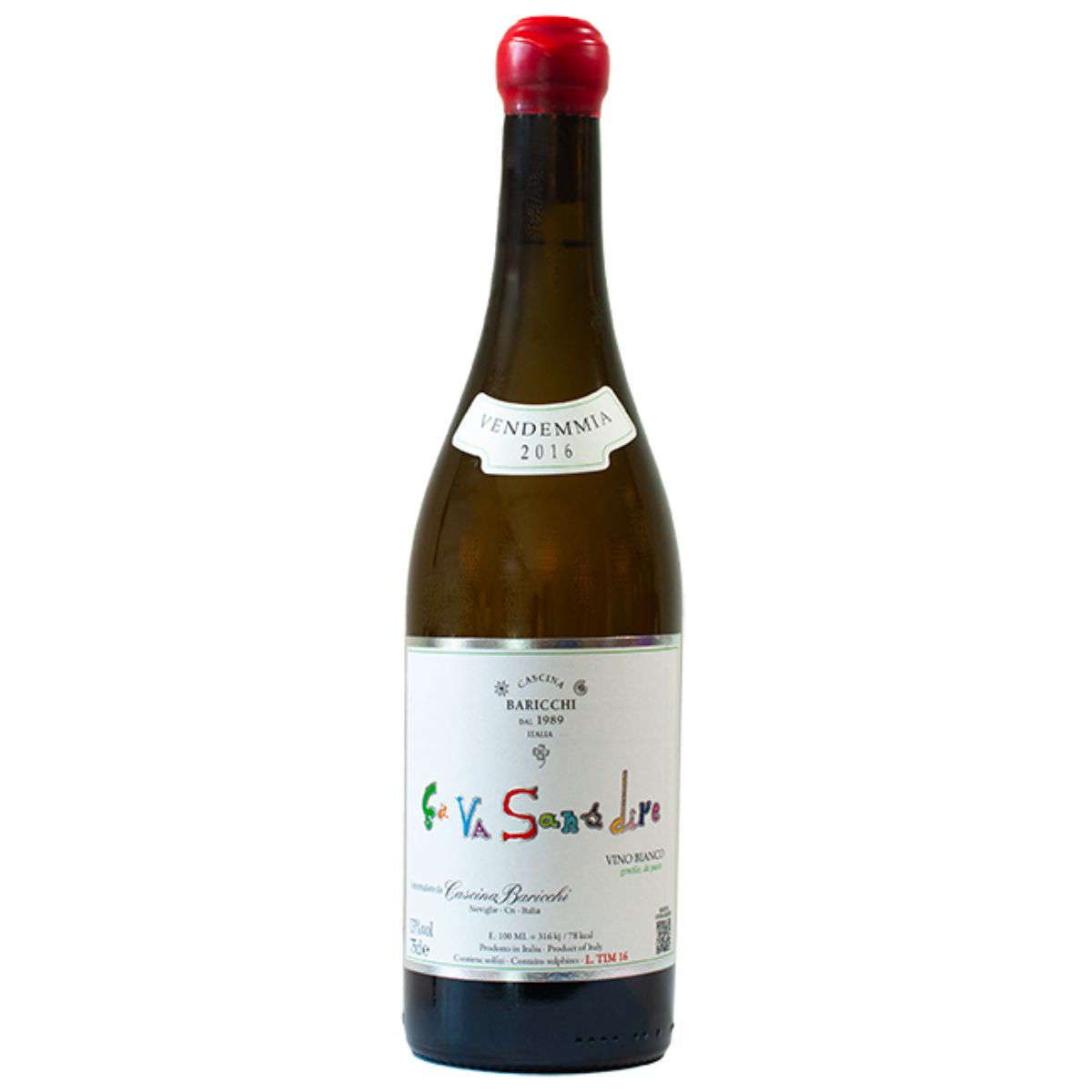 Cascina Baricchi Ca va Sans Dire Timorasso 0,75 ltr.