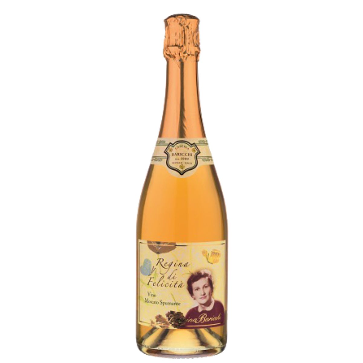 Cascina Baricchi Regina di Felicità Moscato Spumante 0,75 ltr.