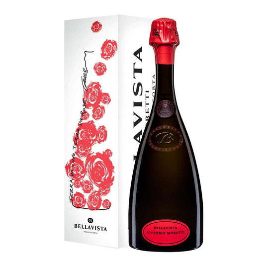 Bellavista Franciacorta Riserva Vittorio Moretti Extra Brut 0,75 ltr. BOX