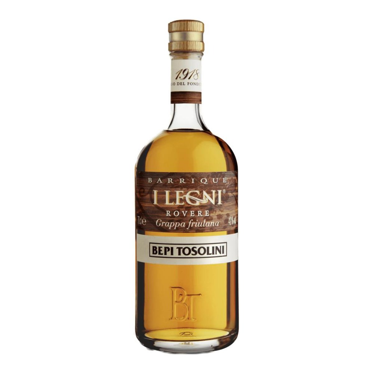 Bepi Tosolini Grappa I Legni 42% vol. 0,70 ltr.