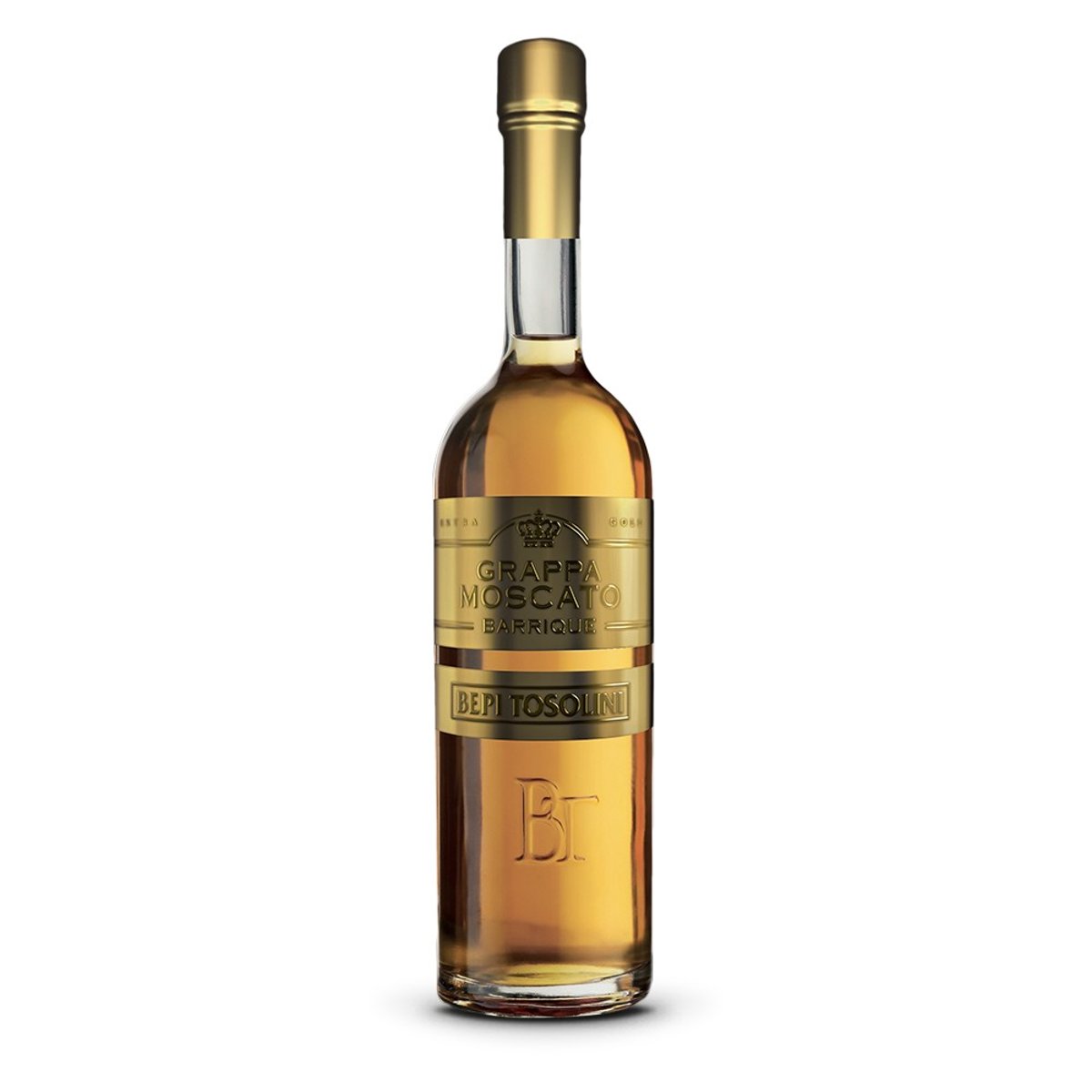 Bepi Tosolini Grappa Moscato Barrique Gold 40% vol. 0,50 ltr